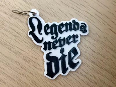 Juice WRLD Keychain – Legends Never Die Edition