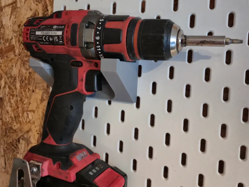 Einhell drill holder remix for skadis