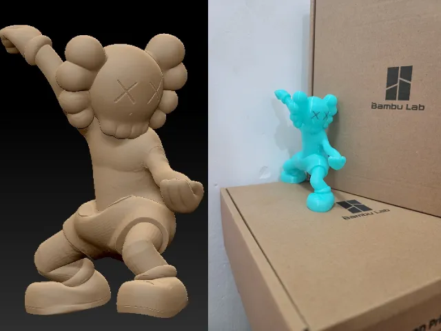 Kaws Companion Bearbric kongfu speed style