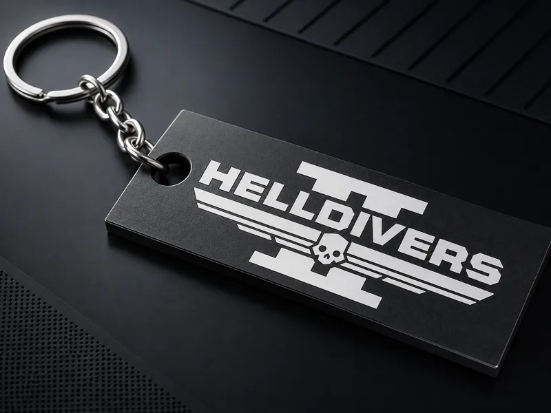 Helldivers Keychain