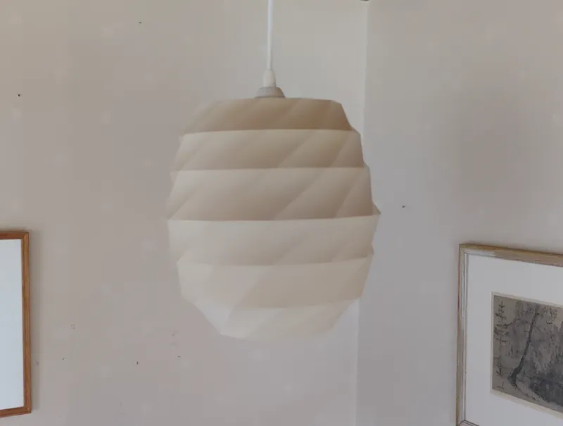 Pendant Lamp Shade Folded Origami Cozy