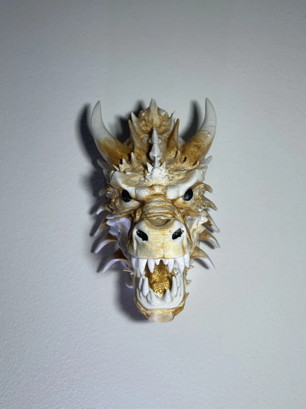 Wall Mounted Dragon Head Trophy - Free 3D Print Model - MakerWorld
