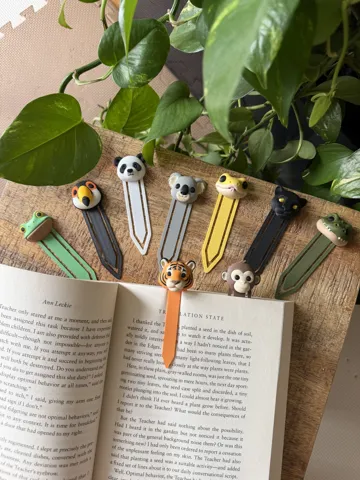 Accesorio de lectura: Jungle Animals bookmarks - set — vista de referencia 4