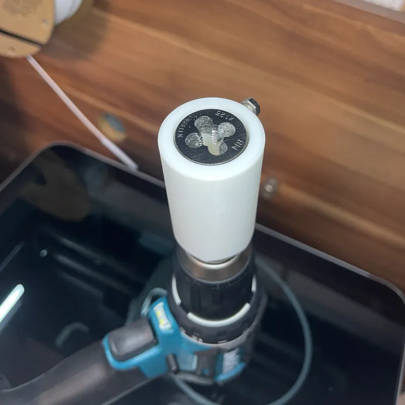 External Thread Cutter - Adapter for Drill/Driver