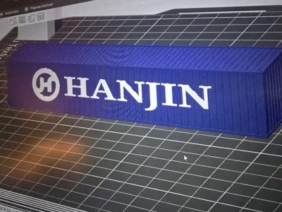 Hanjin 40 ft zeecontainer H0