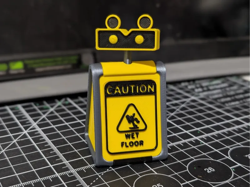 FNAF Security Breach CleanBot [Articulated]