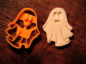 Halloween Happy Ghost Cookie Cutter Happy ghost