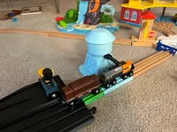 Château d'eau pour circuit de train en bois — photo 3