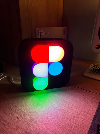 Figma Logo Icon Lightbox by martinlaudat MakerWorld: Download Free 3D ...