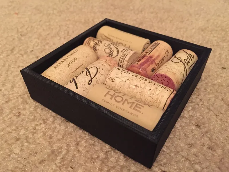 Cork Coaster Inlay