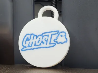 GHOST Logo– 16oz Soda Can Snug-Fit Cover/Lid