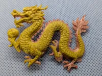 Broche dragon chinois pour revers ou cravate — photo 2