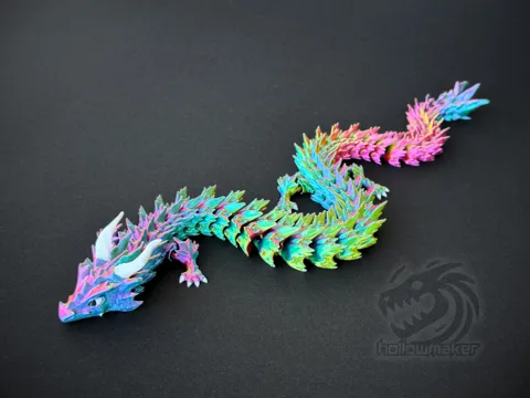 Compact Infinity Serpent - Articulated Dragon view 3