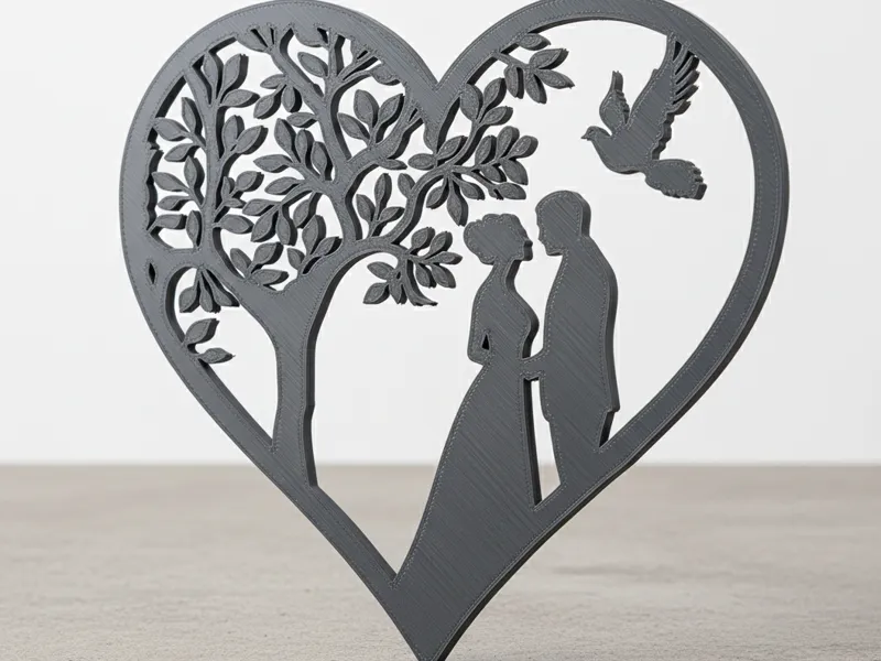 Valentines Heart Wall Decoration