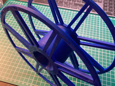 Spool remix for Sergiu's filament rewinder