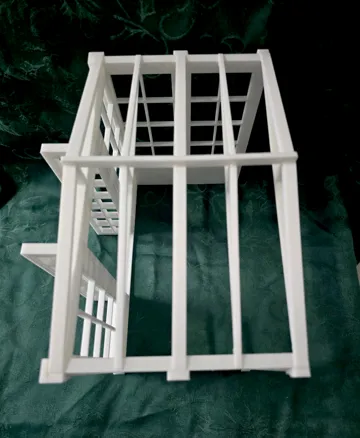 Figura decorativa: 1:12 Dollhouse Conservatory / Greenhouse — vista de referencia 5