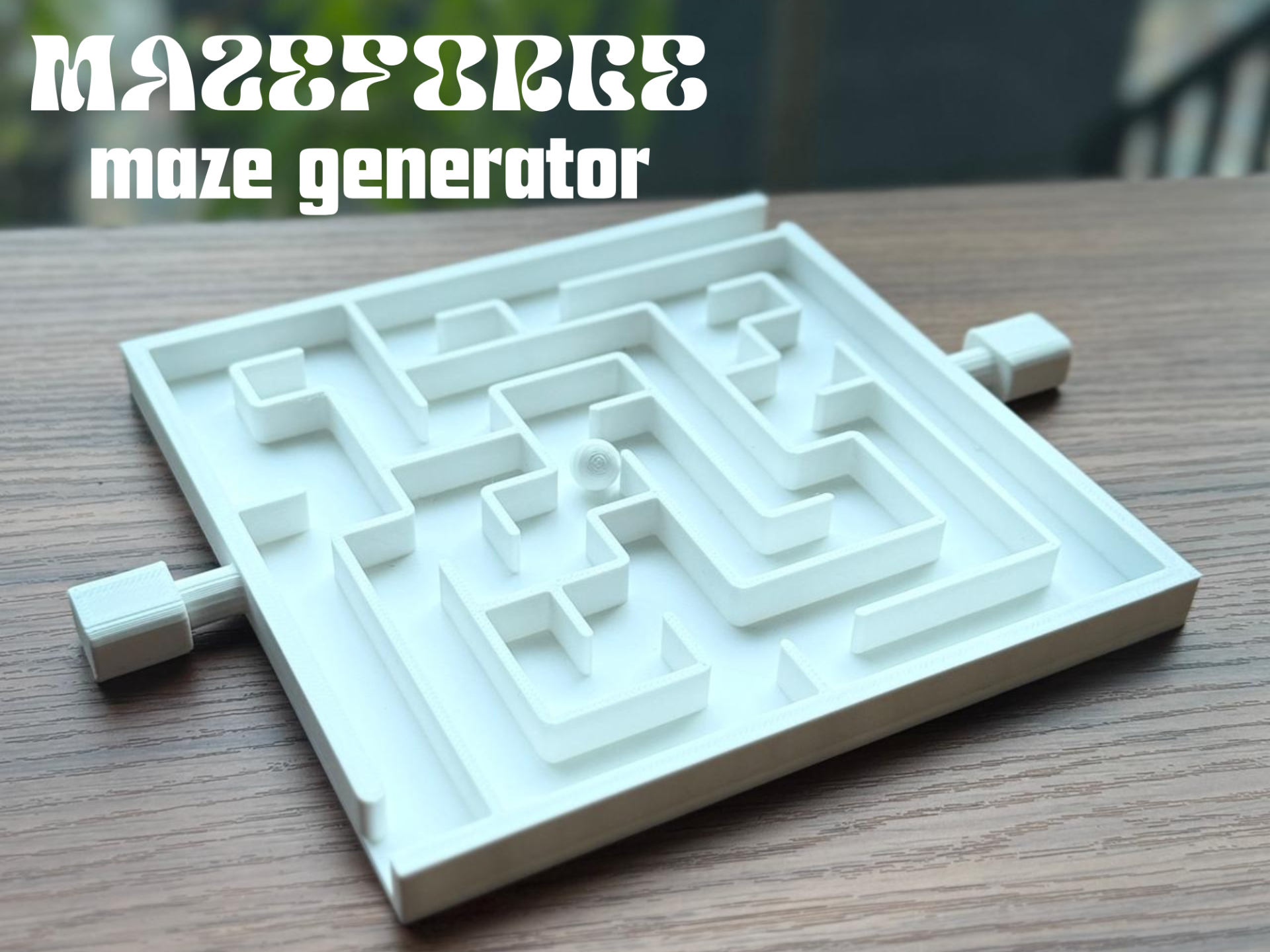 MazeForge – Make Your Own Ball Maze