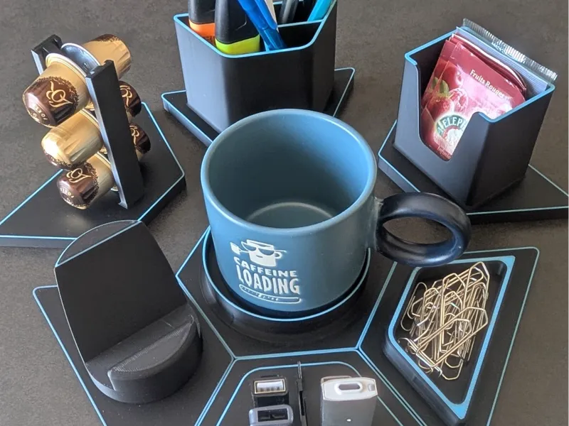 Core 6 - Magnetic Modular Cup Holder & Organizer