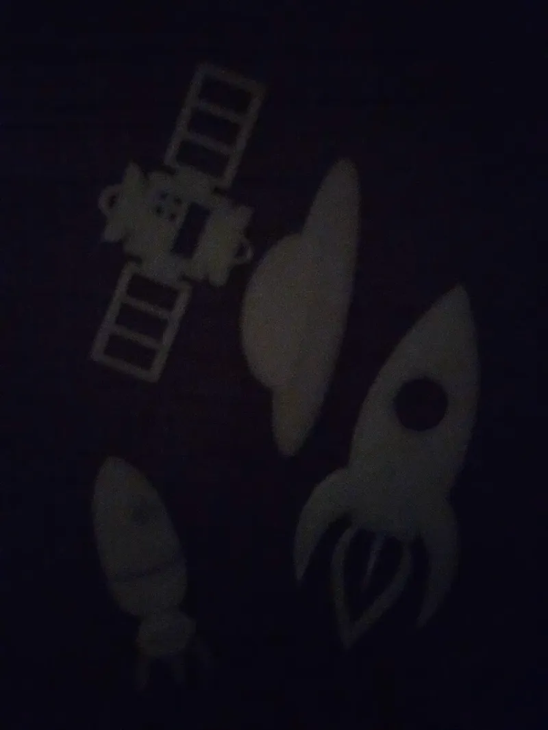Glow in the dark rockets