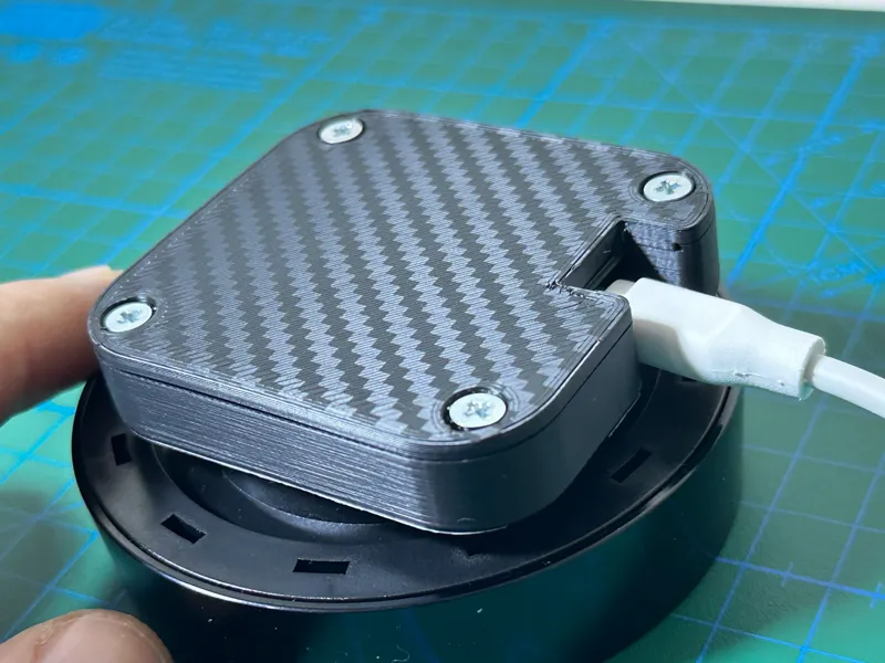 Back Case 2.1 inch Round Display