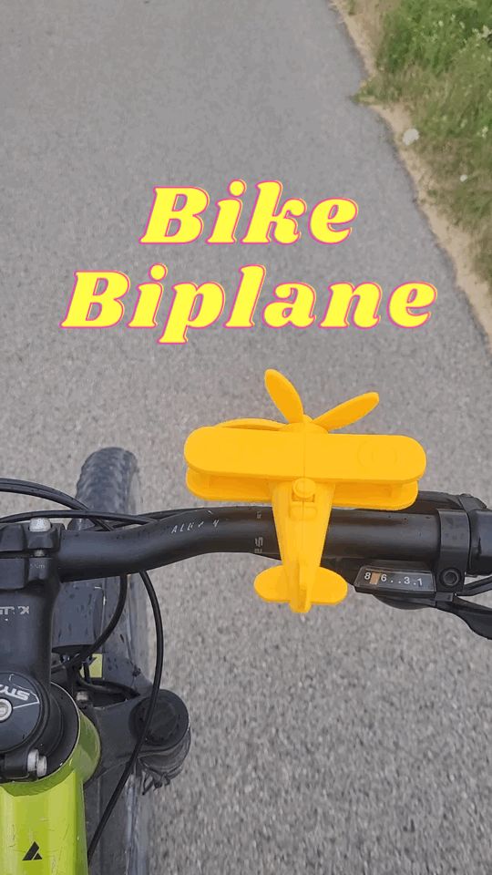Bike biplane