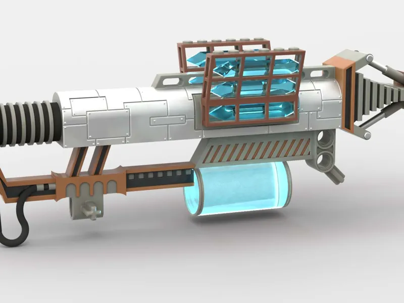 Bionicle Impact Crystal Launcher