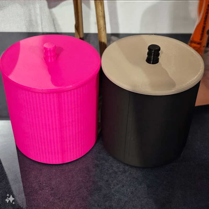 QTIP Dispenser container By Atomic (lid fixed) 