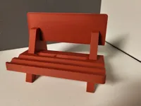 Support téléphone en forme de banc — photo 2