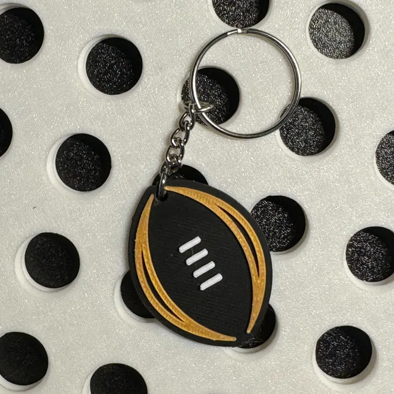 College Football Playoff Football Logo Keychain  