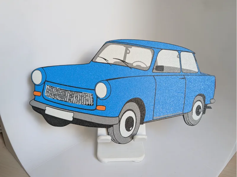 Trabant 601 2D Wandbild