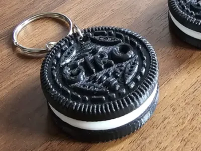 Giro Cookie Keychain
