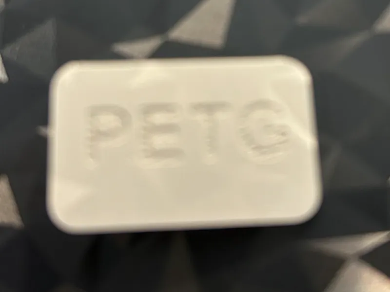 tag PETG for Spring Clip one collor