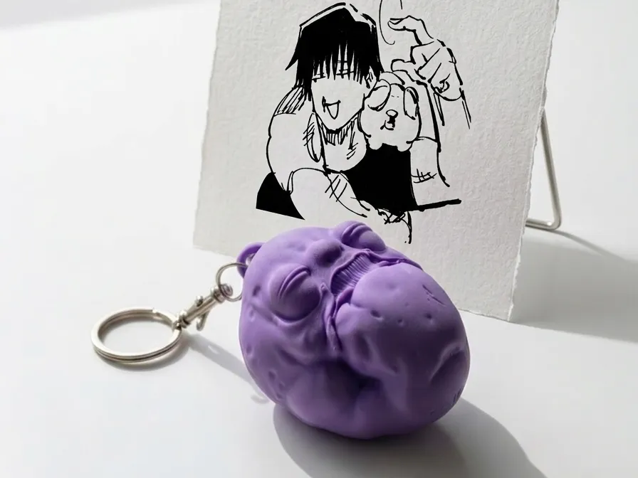 Figurine porte-clés Toji Fushiguro (Jujutsu Kaisen)