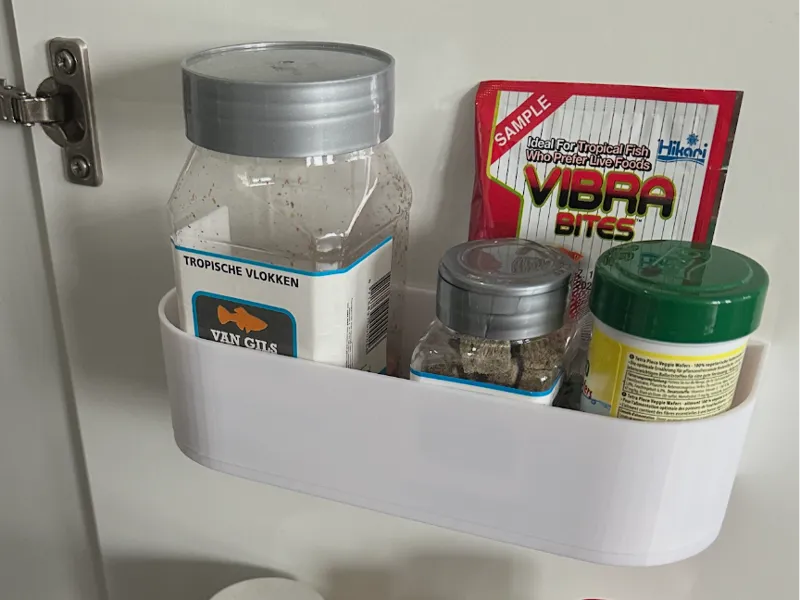 Wall or Door Mounted Organizer Box - Just use tape