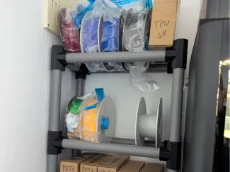 Modular Filament Rack (32mm OD PVC)