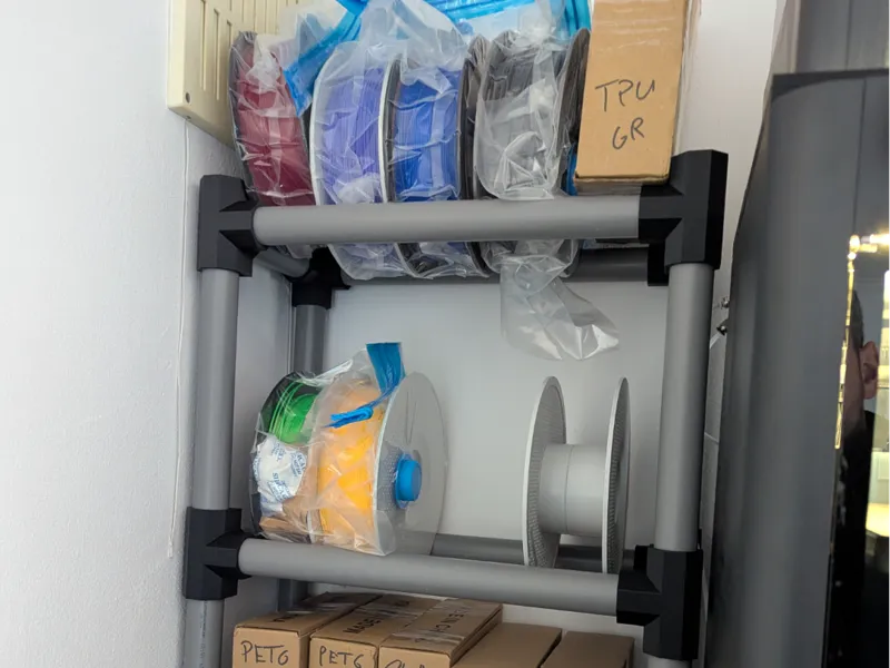 Modular Filament Rack (32mm OD PVC)