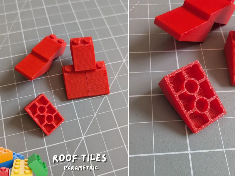 Parametrische Klemmbaustein Dachziegel