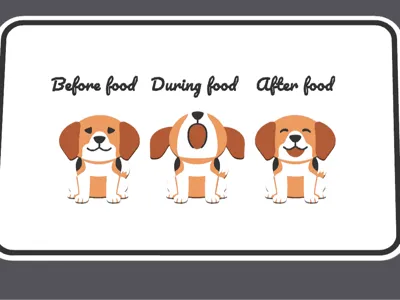 Beagle Food Sign