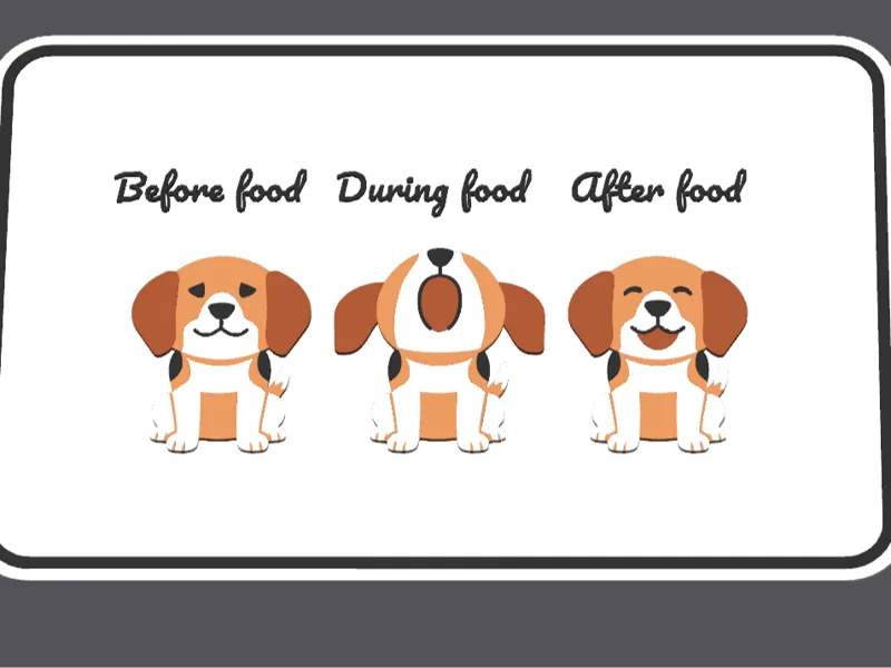 Beagle Food Sign