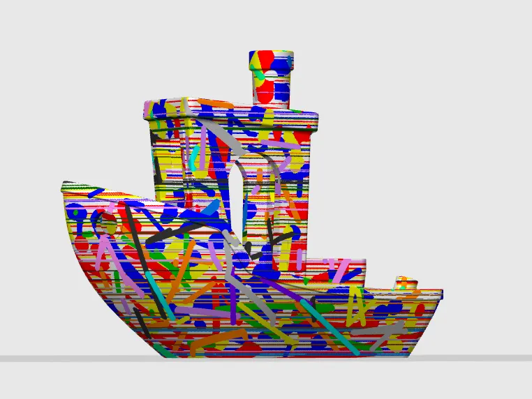 v2 Extremely Wasteful Benchy (for 4 AMS Units)