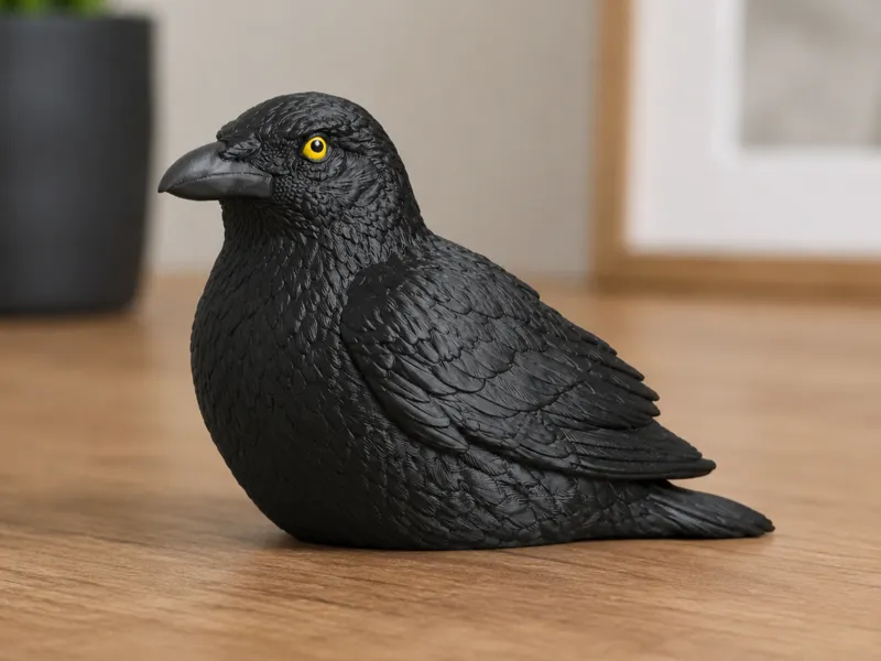 Black Crow Bird