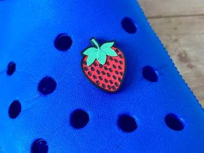 Strawberry Crocs Charm