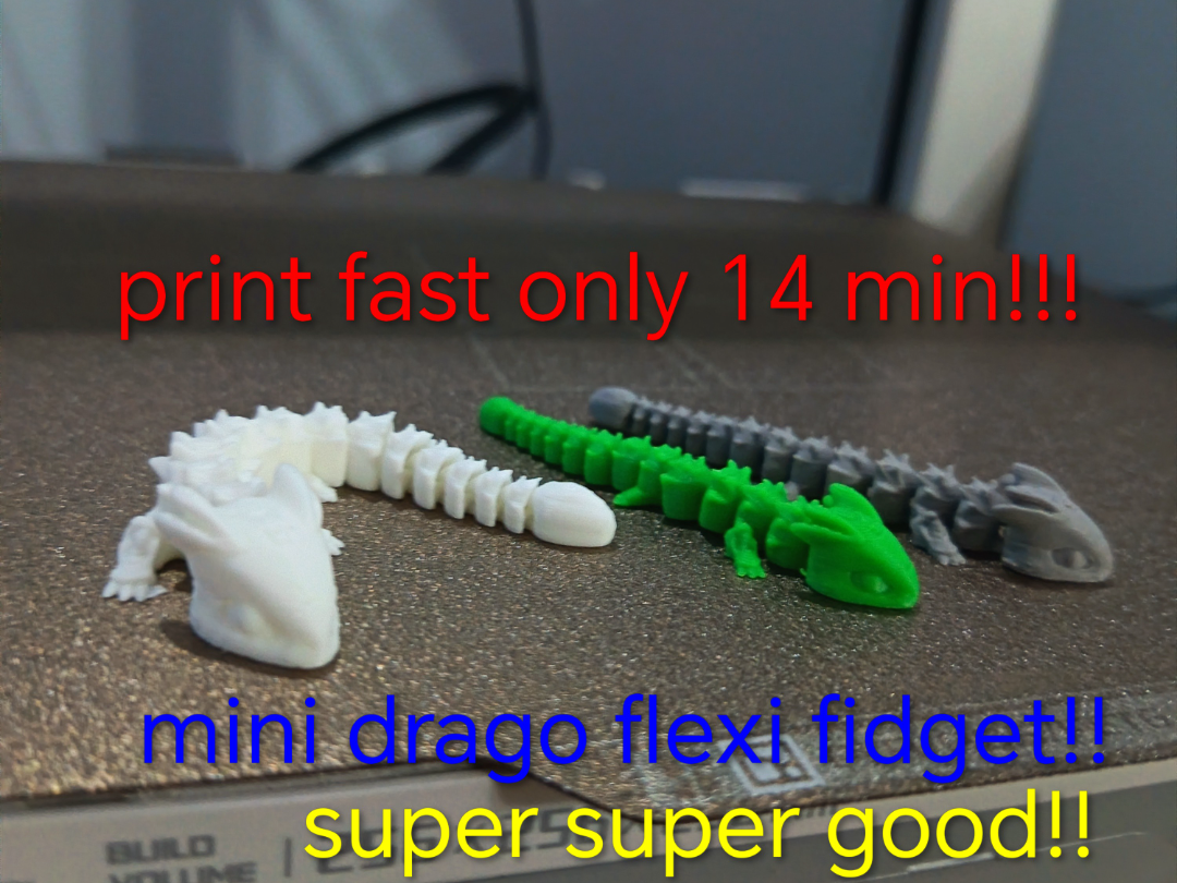 drago articolato flexi mini fidget 