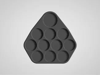 WH 40K Movement Tray 10x32mm + 1x40mm V1