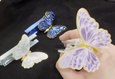 Butterfly Bead Pen (wings flap when beading)
