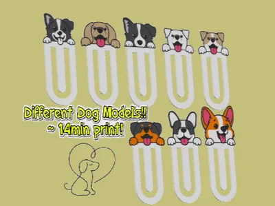 Dog Bookmarkers ( Different Models! )