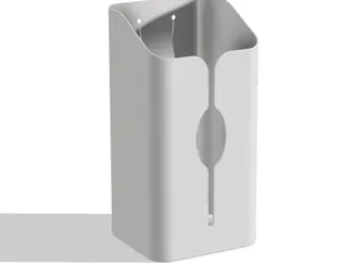 Z Fold Paper Napkins Dispenser (Wall Mounted)