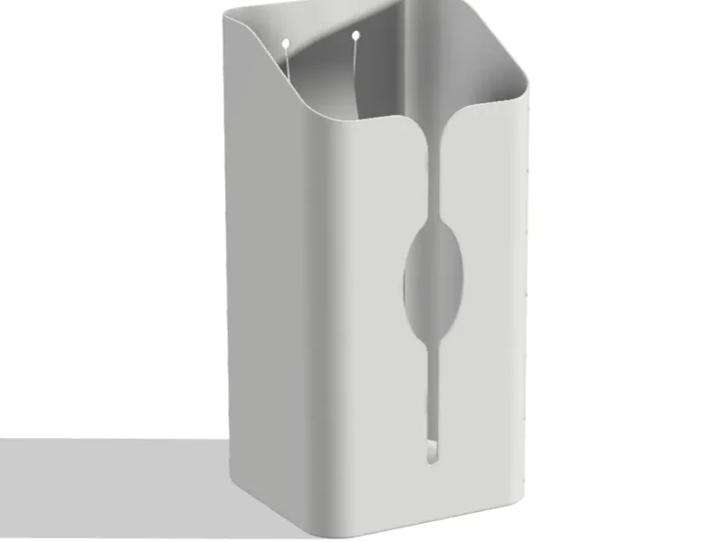 Z Fold Paper Napkins Dispenser (Wall Mounted)