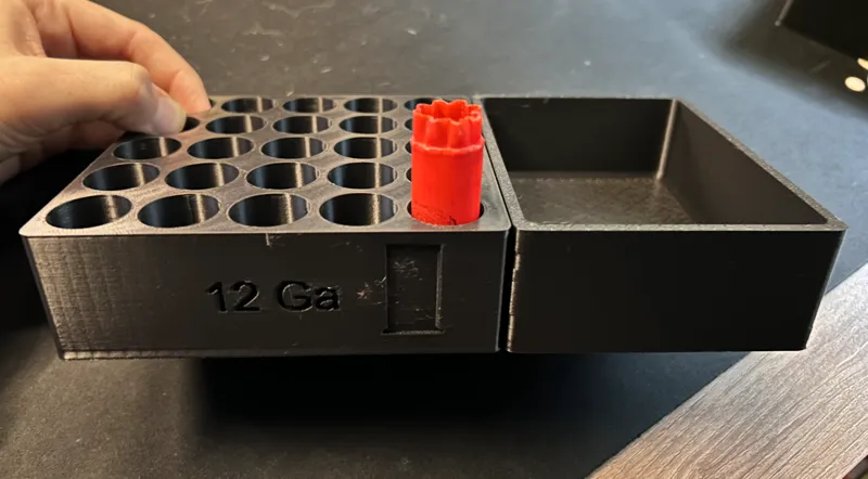 12 Ga Reloading Tray + Detachable Tray
