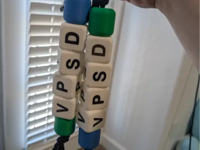 Jumbo Alphabet Beads 